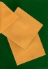 Viereckklappkarte mit Umschlag und Einlegeblatt - gold