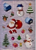 Weihnachten - Sticker verschiedene Ausführungen