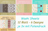 Washi sheets