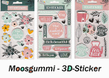 3D-Moosgummi-Sticker