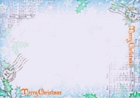 Weihnachts-Postkarte