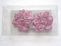Deko Rosen Struchen Papierrosen  rosa