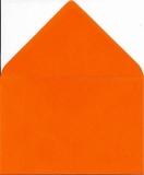 Briefumschlag, ungefttert - orange