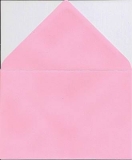 Briefumschlag, ungefttert - rosa