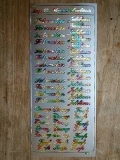 Ziersticker - Gemischte Schriftzge I - multicolor