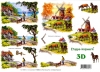 3D-Bogen Auf dem Land