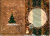 Transparentkarte - geprgt - weihnachtliche Motive XII