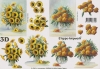 3D-Bogen Blumen Motive