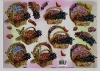3D-Bogen, geprgt - Motiv Schmetterlingskrbchen