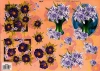3D-Bogen, geprgt - Motiv Schnittblumen