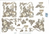 3D-Bogen, geprgt - Motiv - Dezente Kirchenmotive II