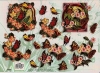 3D-Bogen, geprgt - Motiv Schmetterlinge im Frhling