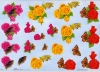 3D-Bogen Rosen und Schmetterlinge