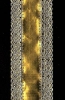 Deko - Papierbordre, geprgt - gold - 6 cm x 1 Meter - ( 1,50/m )