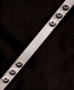 Click Button Halsband - silber