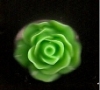 Click Button Druckknopf - grn Rose