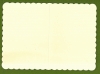 Doppelkarte Wellenrand mit Briefumschlag - chamois