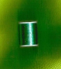 1 Rolle Chrissie - Bordrengarn mit Metalliceffekt - mint - (  0,025/m )