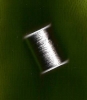 1 Rolle Chrissie - Bordrengarn mit Metalliceffekt - silber - (  0,025/m )