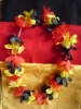Hawaikette in Deutschlandfarben