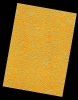 Geprgter Kreativkarton - Bltenbrokat - metallic gelb