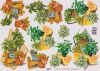 3D-Bogen, geprgt Motiv Grnpflanzenmix