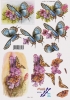 3D-Bogen - Motiv Schmetterling auf Sommerblten