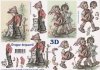 3D-Bogen - Motiv Mdchen und Jungen