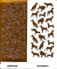 1 Bogen Sticker - Motiv Hunde