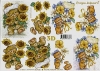 3D-Bogen - Motiv Sonnenblumenbrchen