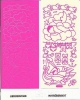1 Stickerbogen - Motiv Babywelt - rosa