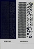 1 Bogen Sticker, Motiv Moderne Art - dunkelblau