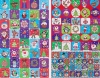 Weihnachtsmotivsticker Stickerset mit 100 Stickern