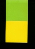 Viereckkarte - Duokarton - gelb-grn